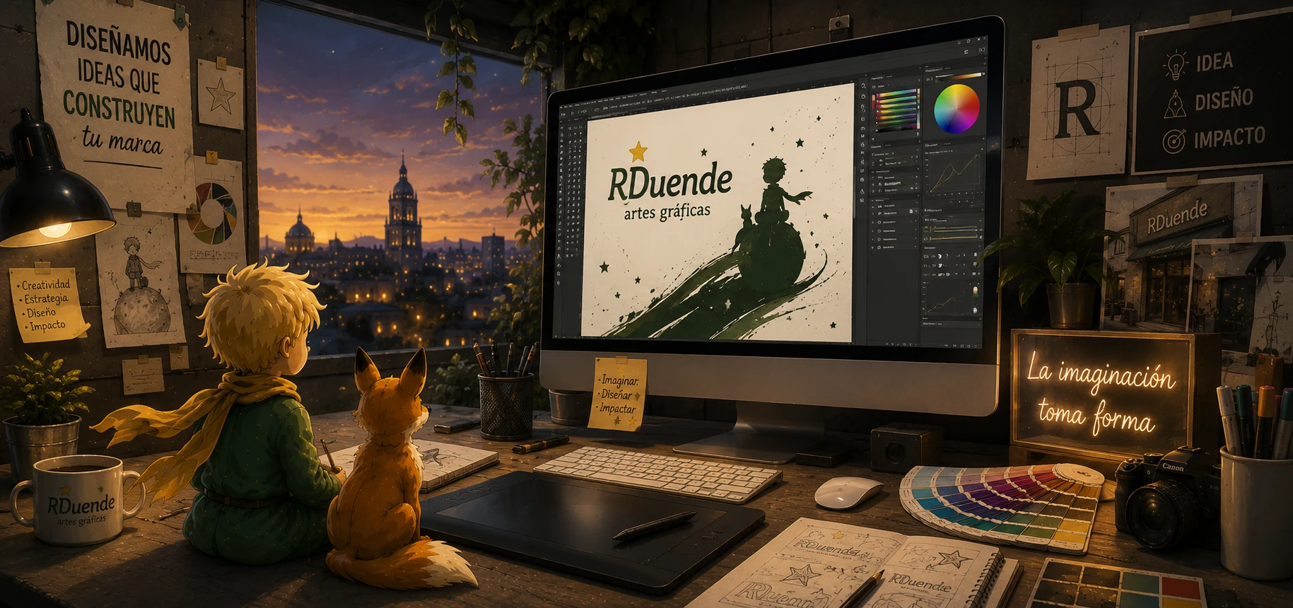 Diseño gráfico y creatividad visual de RDuende