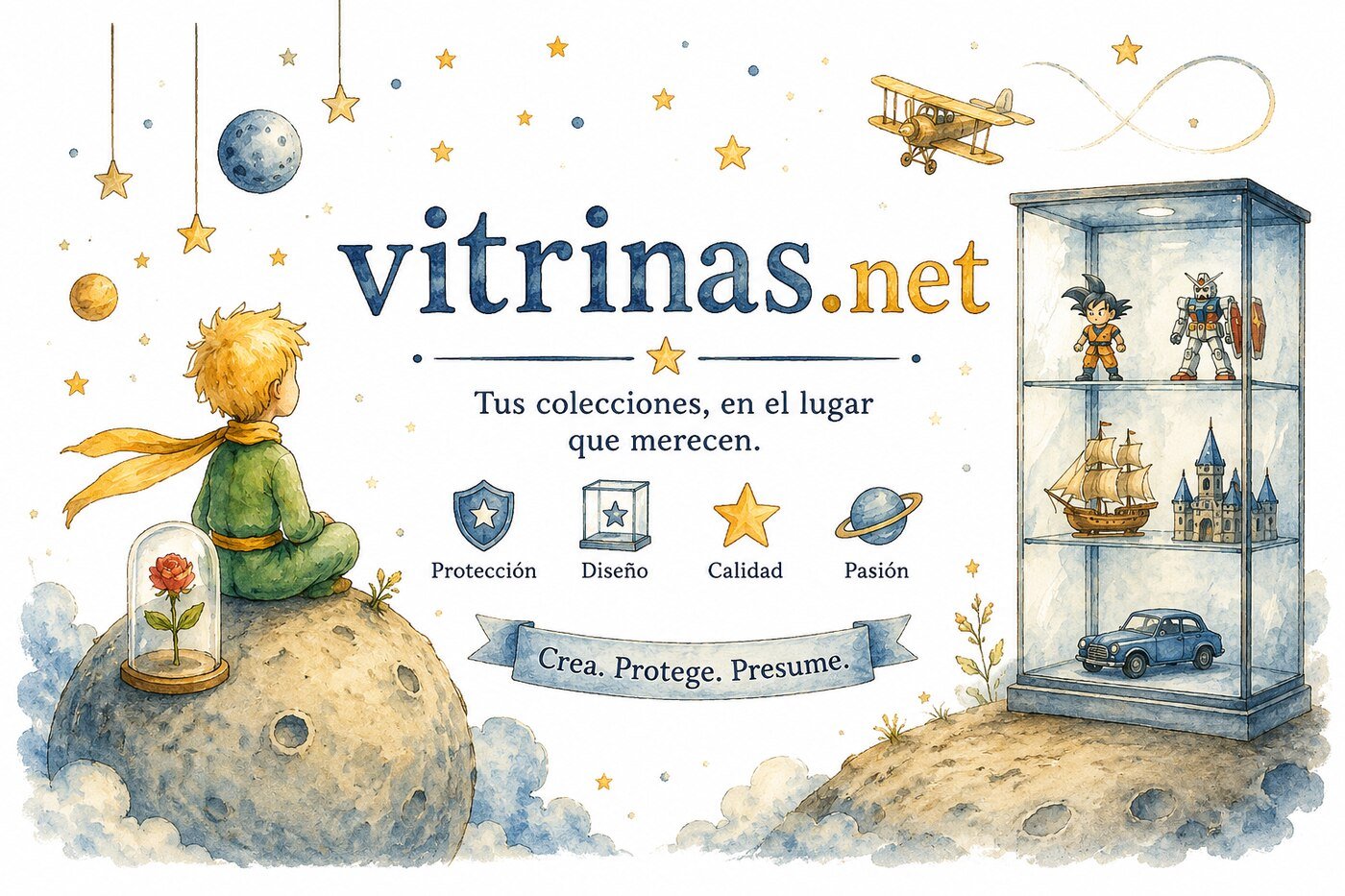 Vitrinas a medida